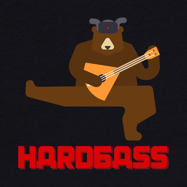 Hardbass Slavic Bear by SybaDesign